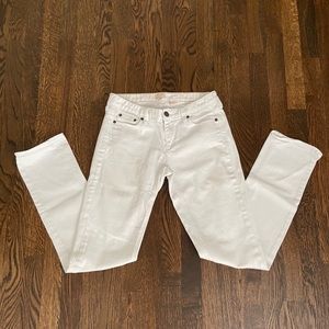 J. Crew white denim- size 29R